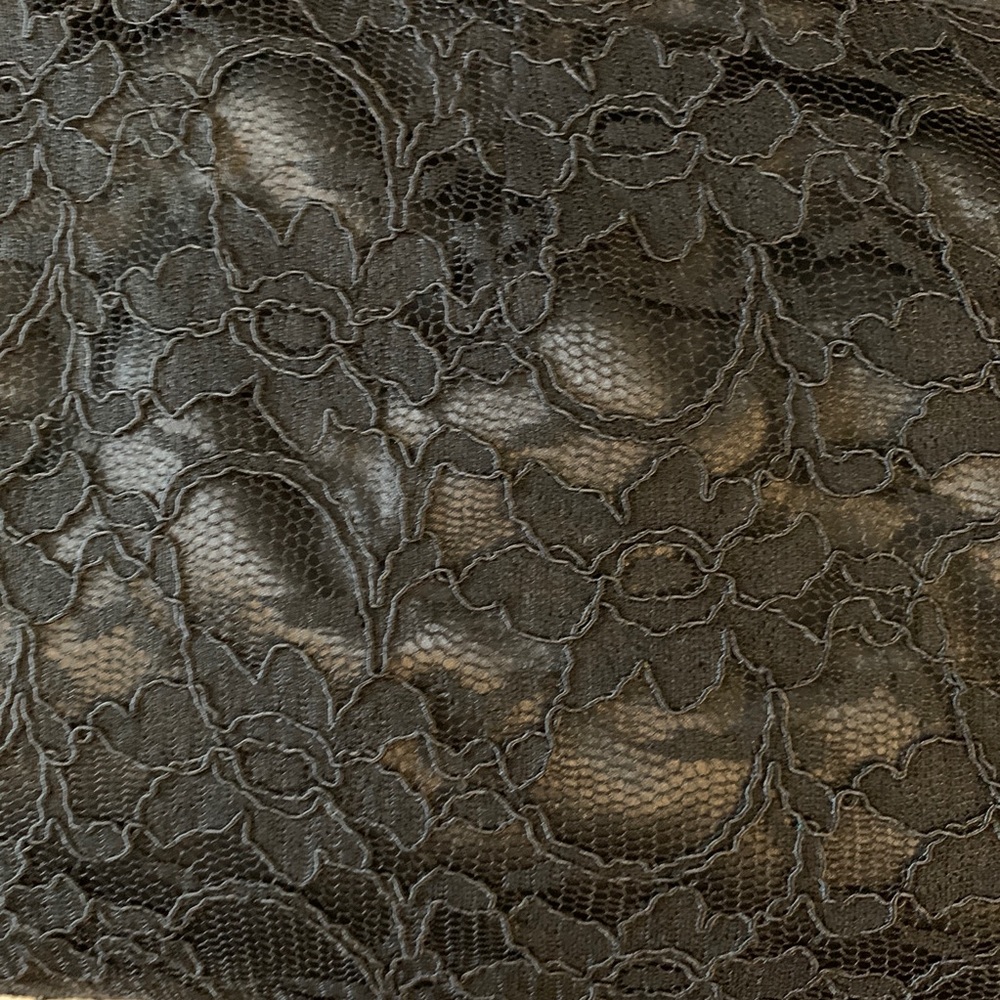 Laundry Lace & Satin Zipper Skirt - Picture 2 of 7